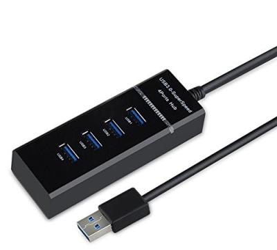 China 4-port USB 3.0 Hub Ultra Slim Super Speed Data Transfer Rates up to 5Gbps for Windows Mac OS Linux for sale