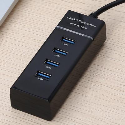 China Velocidad estupenda portátil 4-Port USB 3,0 del USB 3,0 del eje ultra delgado de los datos del eje para Macbook, mac favorable/mini, iMac, XPS en venta