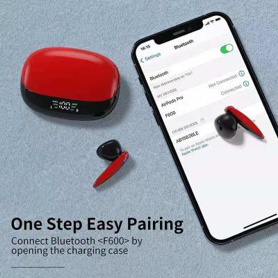 China Ware Draadloze Earbuds TWS Bluetooth Earbuds met van de de Vraagaanraking van Mics de Duidelijke Hoofdtelefoons van de Controlebluetooth met Baarzen Te koop