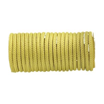 China Counter Double Braided Polyester Strong Special Marine Rope for sale