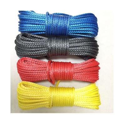 China UHMPE Good Quality Ultra High Molecular Weight Polyethylene 12 Strands Rope for sale