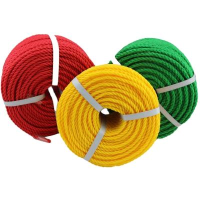 China Twsted New Material PP Strands 3 Or 8 Twist Monofilament Rope for sale