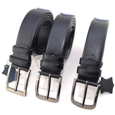 China Factory direct sales of high quality wholesale high quality alloy perforated floor belt leather belts for men genuine for sale