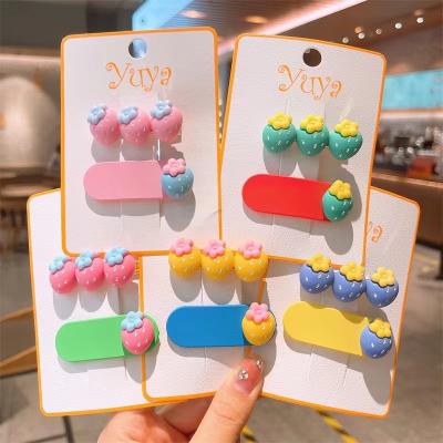 China Hot Selling Decoration Korean Style Kids Hairpins Baby Girl Hair Clips Children Hair Accessories Lovely For Girl for sale