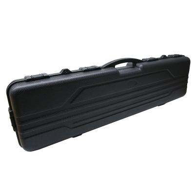 China Bow plastic gun hard case box wholesale gun case with TSA lock positions hole light-weight boxs case for guns for sale