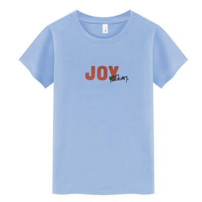 China Custom Logo Printing Men'S 100% Cotton Solid Color Compressed Casual Soft Comfy O-Neck T-Shirt 'S T-Shirt for sale