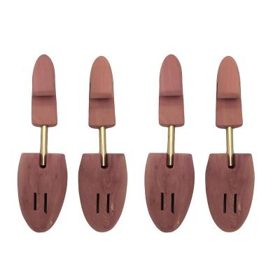 China Premium Aromatic Adjustable Red Cedar Shoe Trees / Shoe Tree with Hook / Cedar Shoe Tree or Other Wooden Shoe Tree - ST10D for sale