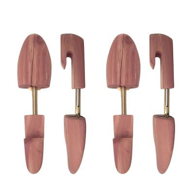 China Premium Aromatic Red Cedar Cedar Shoe Tree Adjustable Wooden Shoes/Shoe Tree with Hook - ST10B for sale