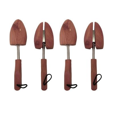 China Premium Aromatic Adjustable Cedar Red Cedar Wood Shoe Tree Shapers For Sale Ladies Shoe Tree - ST10C for sale