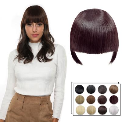 China Synthetic High Temperature Fiber Free Sample Straight Kids Bangs Hair Bangs, Natural Hair Bangs, Synthetic Hair Bangs for sale