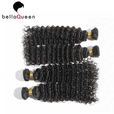 China Cabelo ondulado indiano encaracolado do Virgin da cutícula completa para nenhum não tangling nenhum derramamento à venda