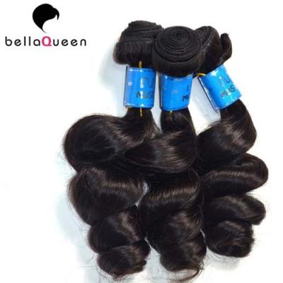 China Cabello humano natural de Remy del birmano del 100%, extensiones flojas del pelo de la onda de 10-30 pulgadas en venta