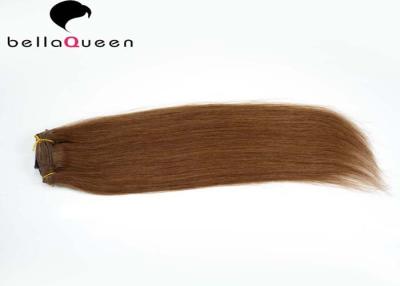 China Clip en la extensión sin procesar recta del cabello humano para las mujeres negras en venta