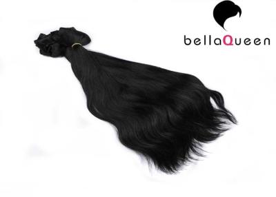 China Clip negro natural profesional en la extensión del pelo 15 pulgadas - 26 pulgadas sin sustancia química en venta