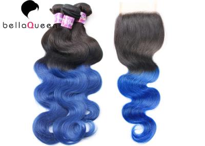 China Haar-Erweiterungs-Inder Remy-Haar BellaQueen 4PCS eins gesetztes Ombre Remy zu verkaufen