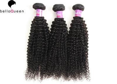 Chine Extension bouclée de cheveux de Brazilain de cheveux de Vierge de la catégorie 7A de noir de Natutral de vague à vendre