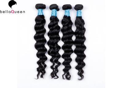 China Las pelucas sin procesar 4 del pelo de la Virgen del grado 7A lían flojamente la onda profunda para las mujeres negras en venta