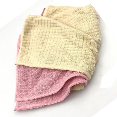 China GRS Breathable Free Samples Surface Eco-friendly Sustainable Microfiber Micro Weft Fabric Soft Knitting Towel Microfiber for sale