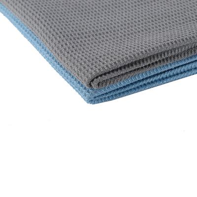 China Breathable High Quality Colorful Strong Water Absorption Customized Microfiber TT Grid Fabric for sale