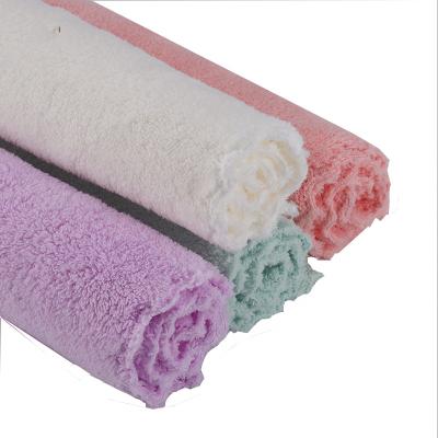 China Hot Sale Breathable GRS Microfiber Fine Texture Soft Double Sided Towel Velor Towel Cloth Blanket And Mat Cloth for sale