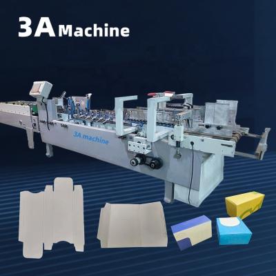 China 3ACQ 580E Automatic Folding Gluing Machine for Small Box Folder Gluer and Box Folding for sale