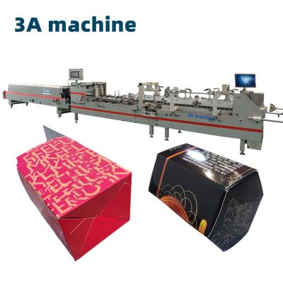 China Suitable Box Manufacturing Plant SHH 800AG-2 Automatic Bottom Lock Cardboard Box Machine for sale