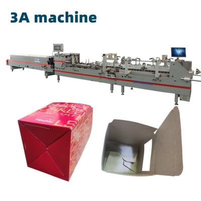 China Mechanical Driven SHH*800AG-2 Automatic Bottom Lock Press Flexo Folder Gluer for sale