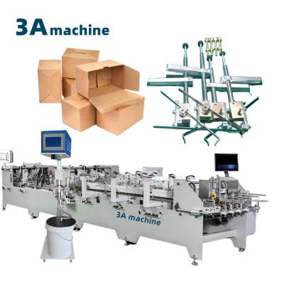 China CQT*900YG-2 Bottom Lock Folder Gluer with Crash Lock Bottom Folder Gluer EF 1100 Straight Line Folder Gluer Paper Machine Parts for sale