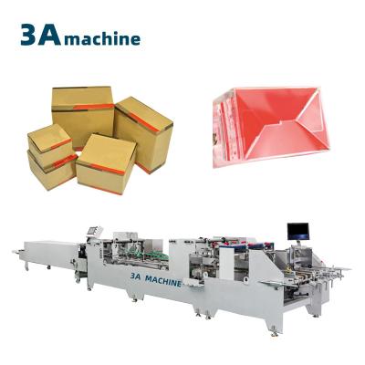 China 1300JGKW Dual- Lock Bottom Manual Carton Box Folder Gluer Machine for sale