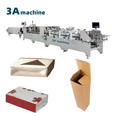 China 1300 JGKW Cardboard/Corrugated Box Dual- Lock Bottom Box Glue Machine for Carton Box for sale