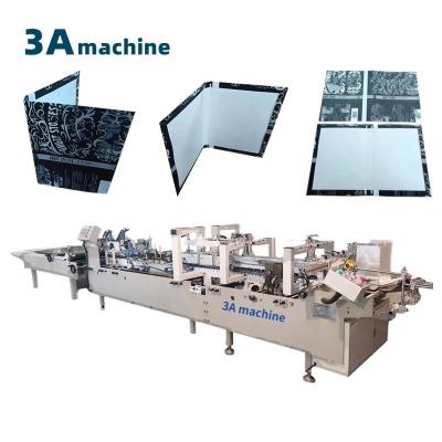 China CQT**800BS Automatic Book Cover Folding and Gluing Machine for Box Folder Gluing for sale