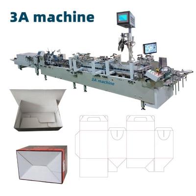 China Speed Automatic Folder Gluer LSX for Paper Card Paper 250g-650g/Corrugated E 300m/min for sale