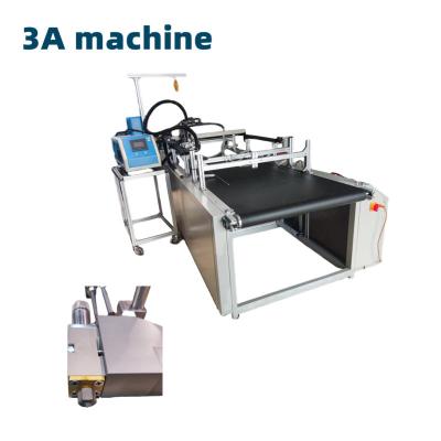 중국 자동 종이 폴더 접착 기계 가볍게 작동 하 고 목재 포장 재료 판매용