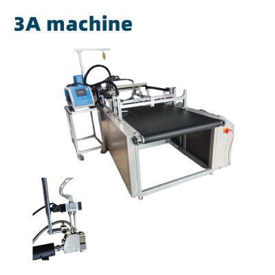 China 800*600mm Glue Range Size Hot Melt Adhesive Spraying Machine for Box Folding and Gluing for sale