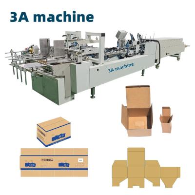 China Boxvouwmachine CQT-800WK-1 Grof R Box Folder Glue voor verpakkingsmateriaal Te koop