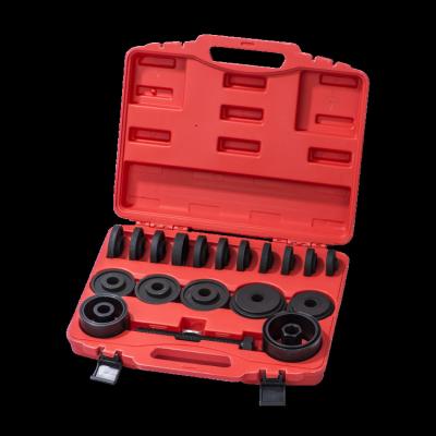 China Professional Universal Bearing Tool Wheel Car Repair Tool 23 Pieces Tool Kit Installation Installation Removal Bearing Wheel FWD for sale