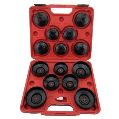 China Wholesale Engine Oil Change Tool Other Vehicle Tools High Quality Hot Sale 15pcs Type Oil Filter Wrench Tool Kit for sale