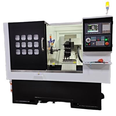 China CNC Metal Drilling Machine CNC Lathe 3 Axis Lathe Milling Slant Bench Turns Fully Automatic Chinese Horizontal 900mm 30 Degree for sale