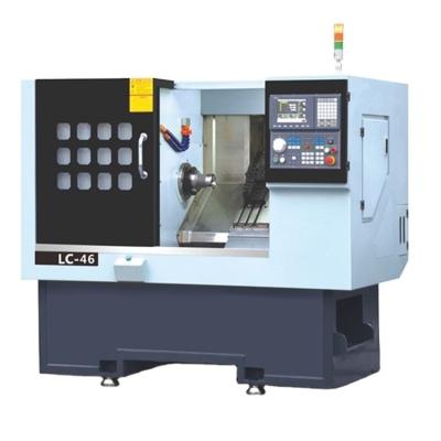 China Metal Drilling 2 Axis CNC Lathe Milling CNC Turning Horizontal Lathe With Oblique Bed Horizontal Bed Porcelain CNC Lathe Machine for sale