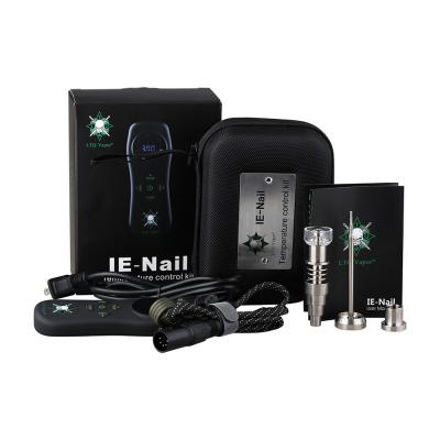 China Easy to carry and use dab rig titanium nail dry herb vaporizer enail kit for herb and cream for sale