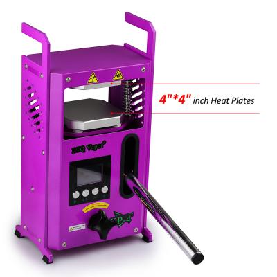 China Easy to Carry and Use Updated Rosin Press Extraction Machine Double Rosin Heating Plate with LCD Digital Display Control Panel KP4 for sale