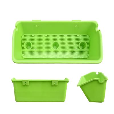 China Corrosion Resistance Chinese Outdoor Layout Garden Cheap Plastic Pots Flower Pots Wholesale for sale