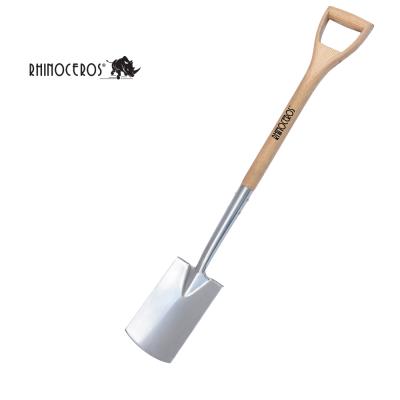 China China Manufacturer Stainless Steel Wood Hot Sale Garden Shovel Handle Garden Shovel Digging Shovel for sale