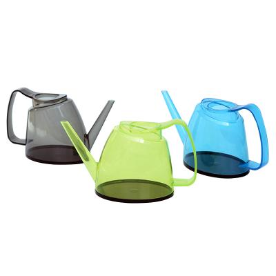 China 50% Discount 1.5l Mini Household Stainless Steel Semicircular Plastic Watering Can High Quality Long Spout Watering Can for sale