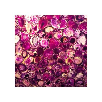 China Harmonious and natural purple agate panel wall modern professional agate flower agate slab for sale