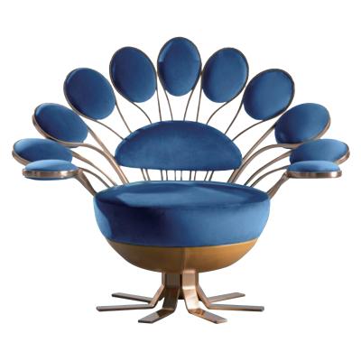 China Modern Leisure Peafowl (Other) Adjustable European Style Shape Animal Chair Luxury Elegant Chair Unique Design Chair for sale