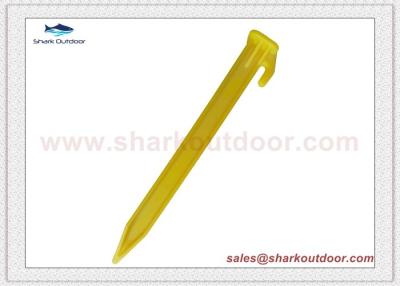 China Plastic Tent pegs stakes14.5 cm for sale