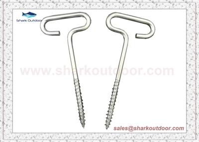 China Outdoor Fishing Ice Anchor Screws for tent shelter Zinc plated for sale