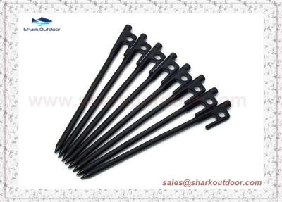 China Heavy Duty Camping Outdoor Forging Casting Iron Tent Pegs for sale