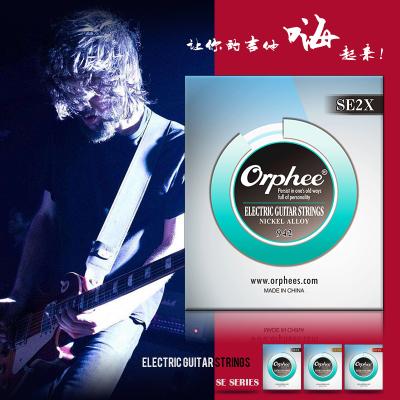 China GUITAR Orphee Top Quality Nano Nickel Alloy Wound Electric Guitar Strings SE3X for sale